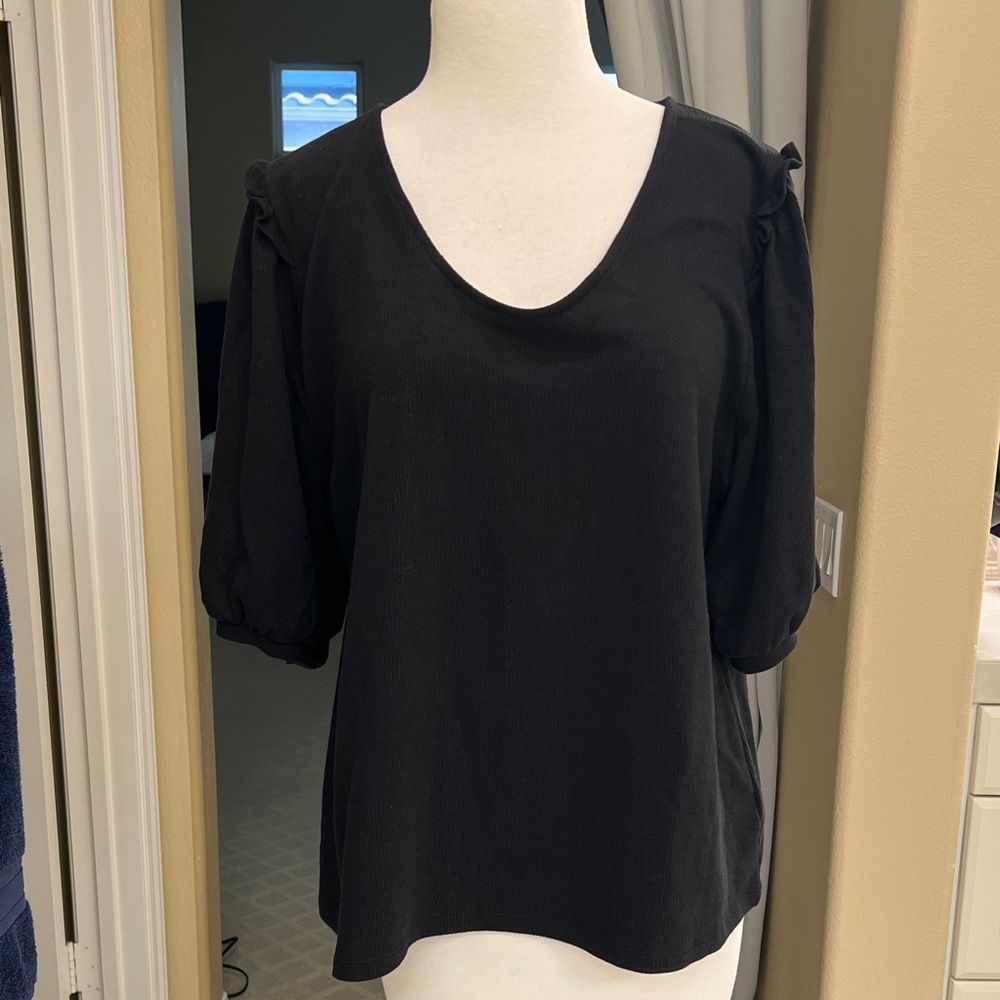 Talbots Black Women's Blouse